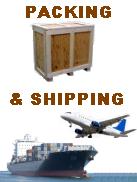 packing, shipping, freight forwarding